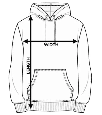 lipikola hoodie measurements